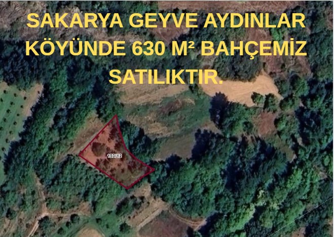 SAKARYA GEYVE AYDINLAR 630,90M² BAHÇEMİZ SATILIK - SAKARYA GEYVE fotoğraf 7